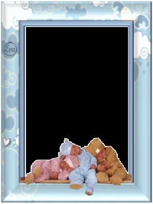 Marcos digitales para compartir: *Marcos para Bebes.