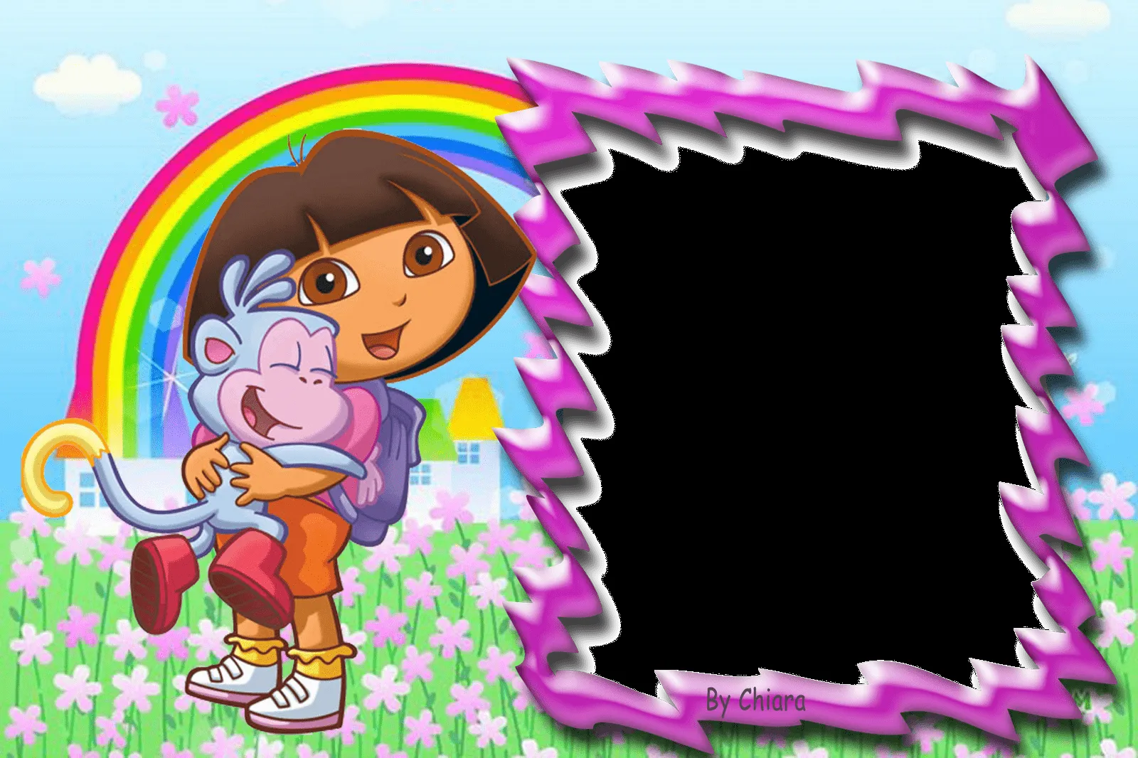 Marcos para fotos digitales de Dora la Exploradora. Bordes para ...