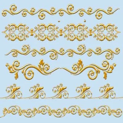 para fotos Gratis.: Bordes Decorativos Dorados, Variados Diseños ... para fotos Gratis.: Bordes Decorativos Dorados, Variados Diseños ...