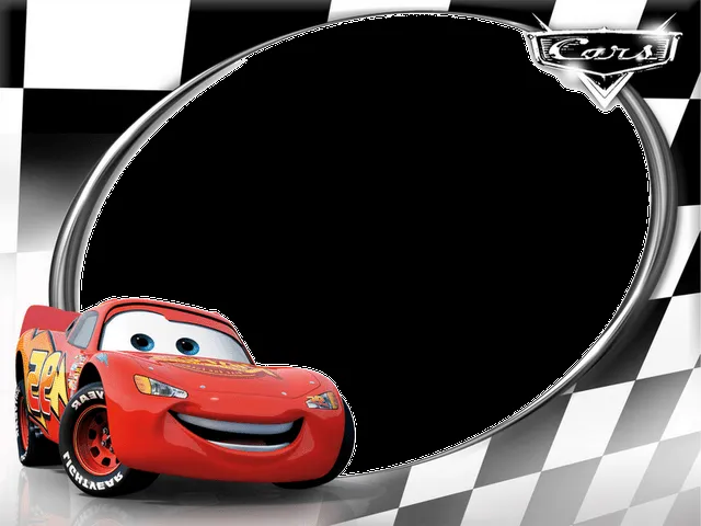 Marcos para fotos de niños Cars - Imagui