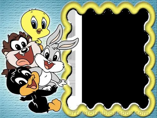 Marcos para fotos de los looney tunes bebés - Imagui