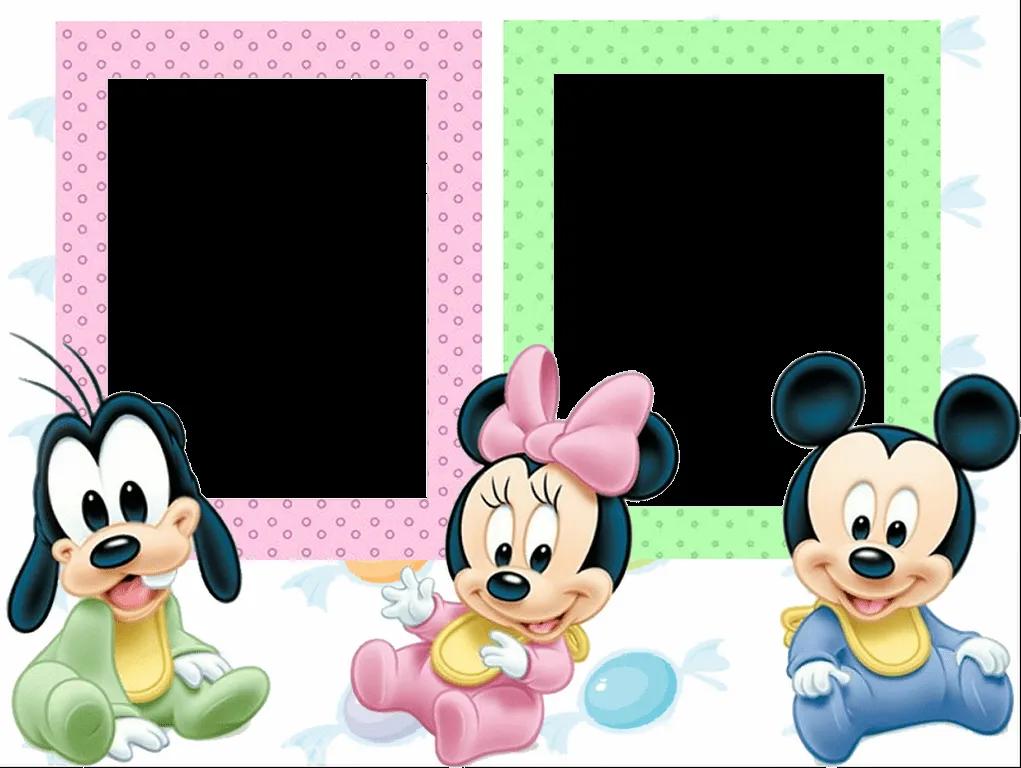 Marcos de Fotos PNG Disney Baby ~ Marcos Gratis para Fotografías.