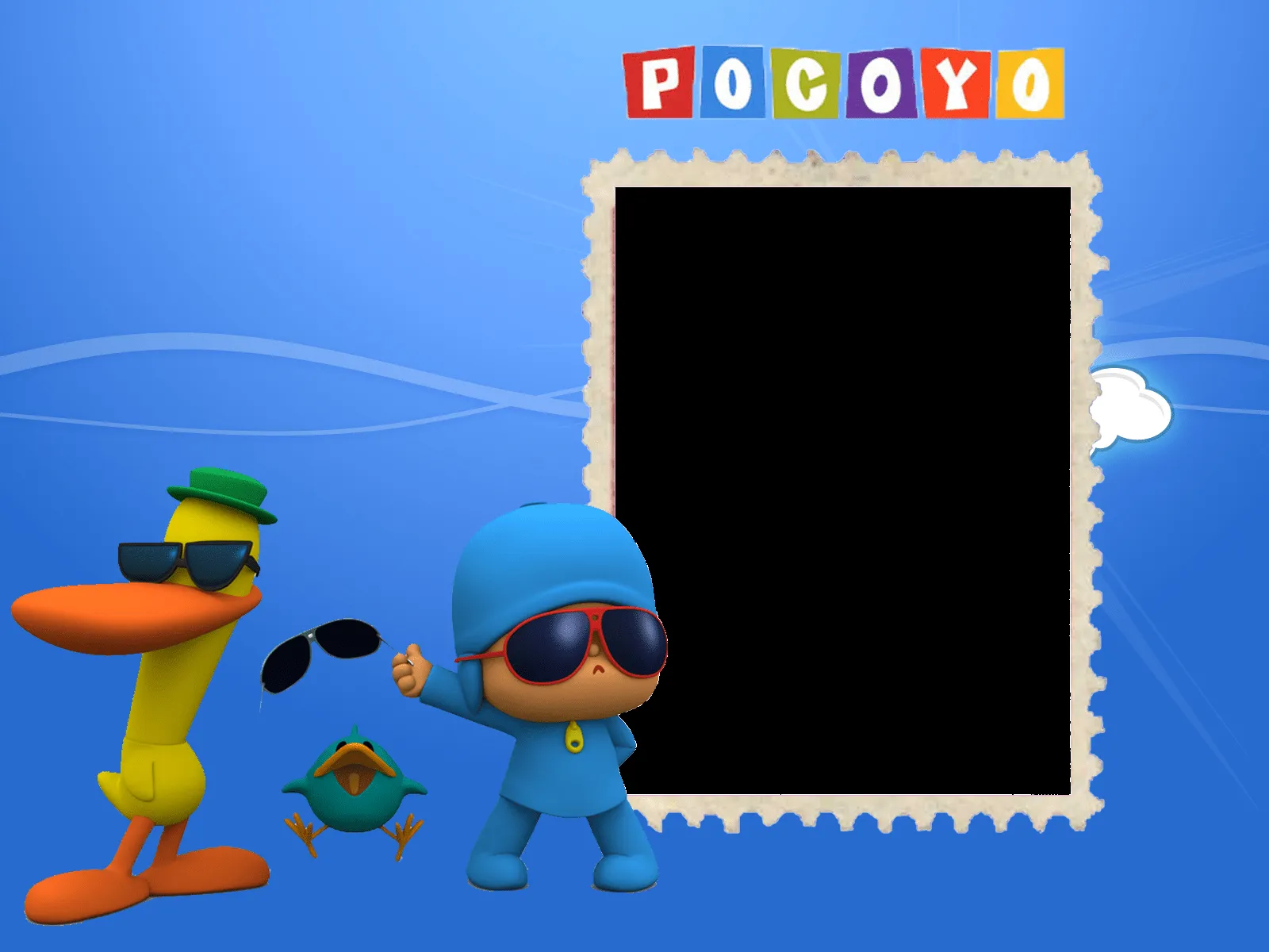 Mi Galeria de Marcos para fotos, ¡¡Gratis!!: Marcos de Pocoyo