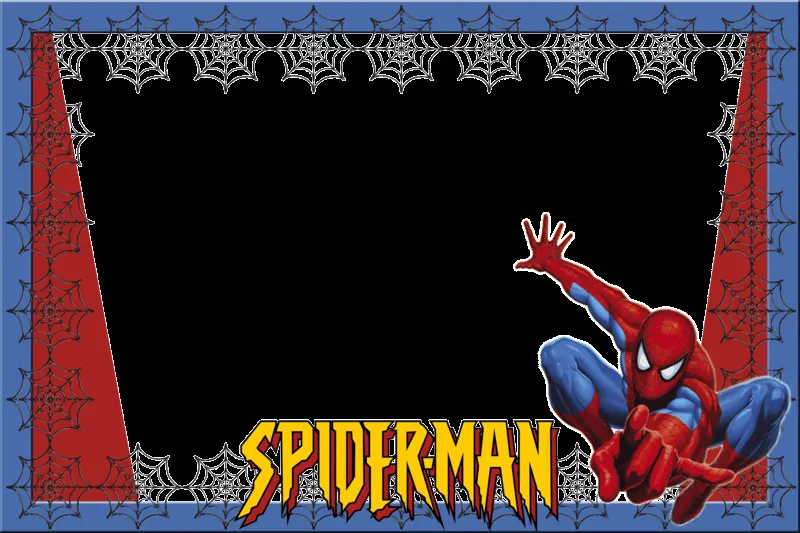 Marcos de fotos de spiderman - Imagui