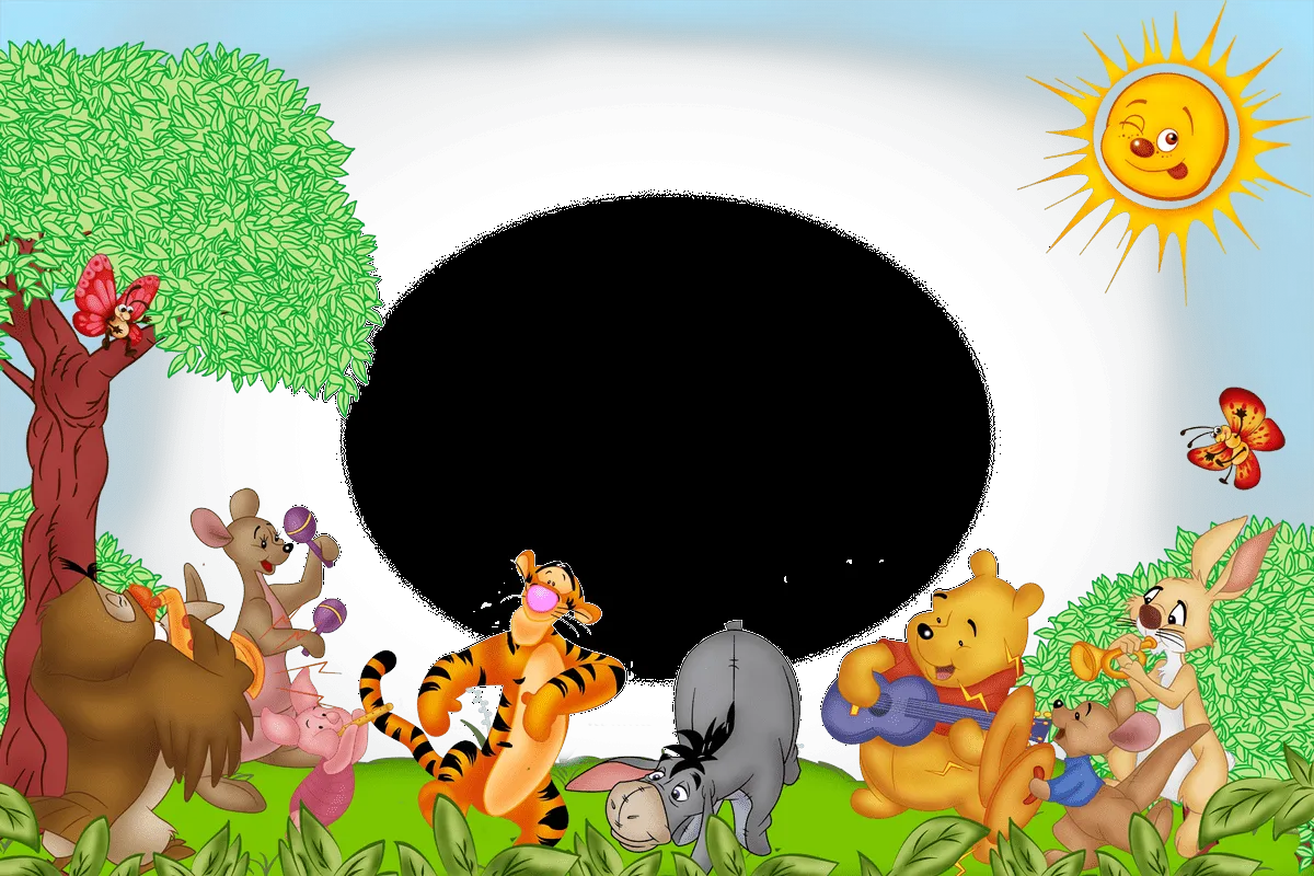 Marcos de Fotos de Winnie de Pooh y Tiger | Marcos Gratis para ... Marcos de Fotos de Winnie de Pooh y Tiger | Marcos Gratis para ...