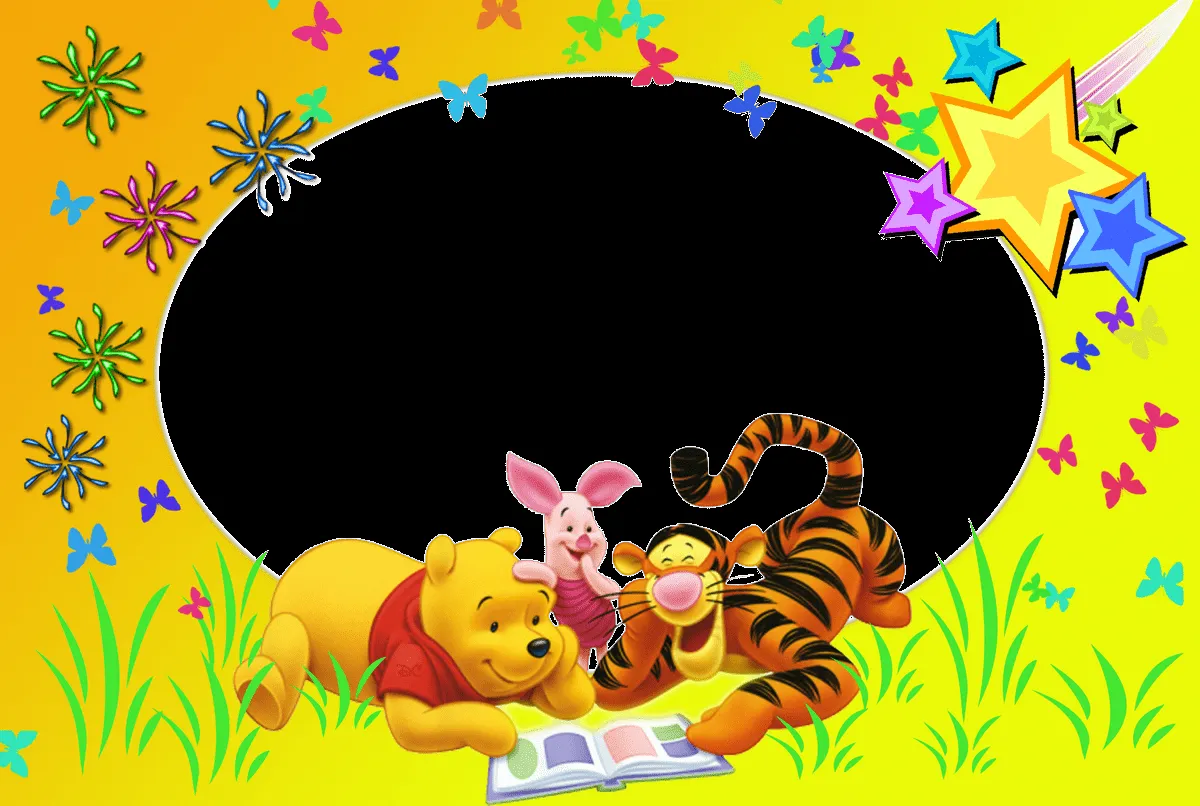 Marcos de Fotos de Winnie de Pooh y Tiger | Marcos Gratis para ... Marcos de Fotos de Winnie de Pooh y Tiger | Marcos Gratis para ...