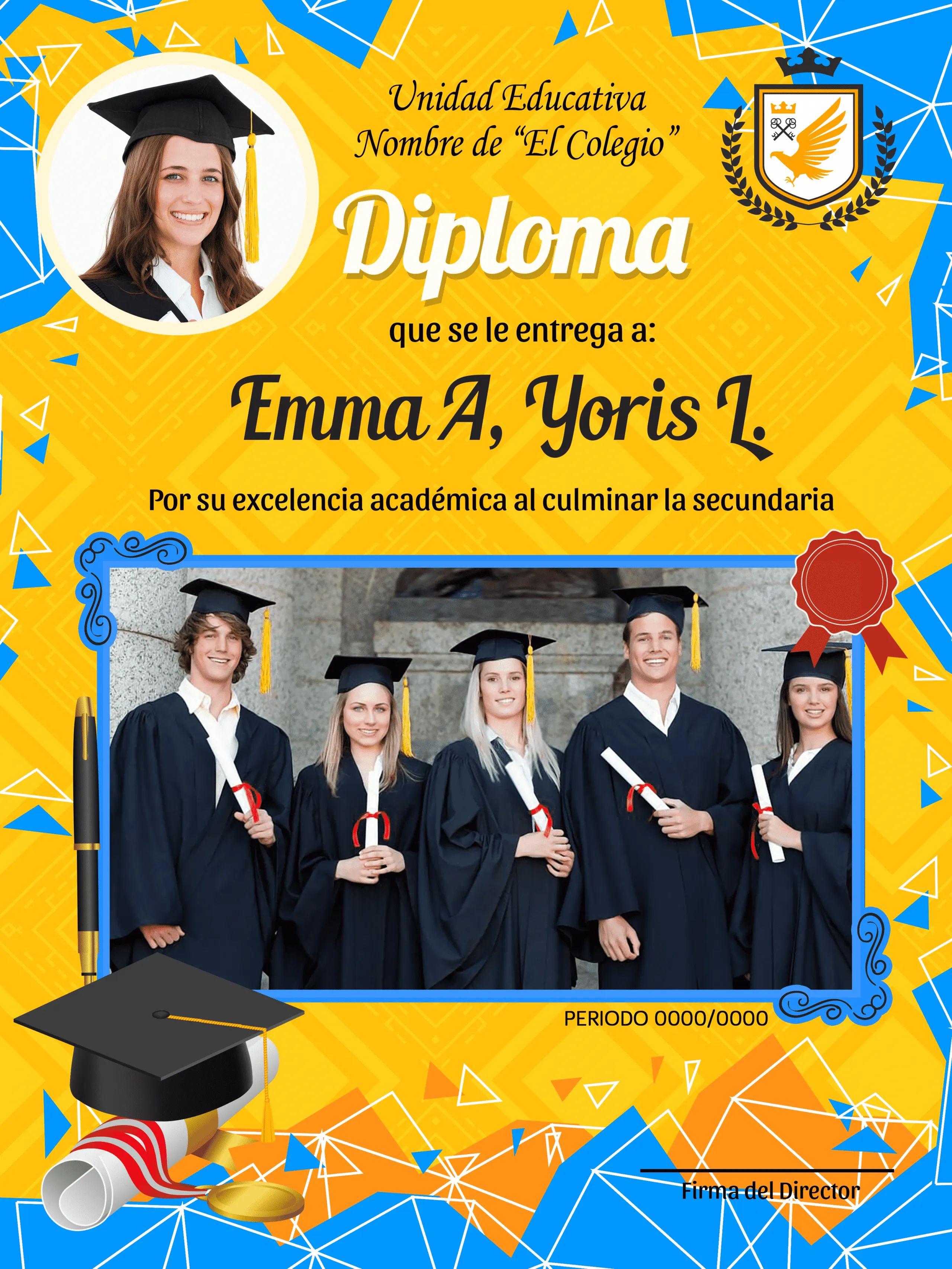 MARCOS DE GRADO PARA RECUERDO DE GRADUACIÓN | COMBO 2