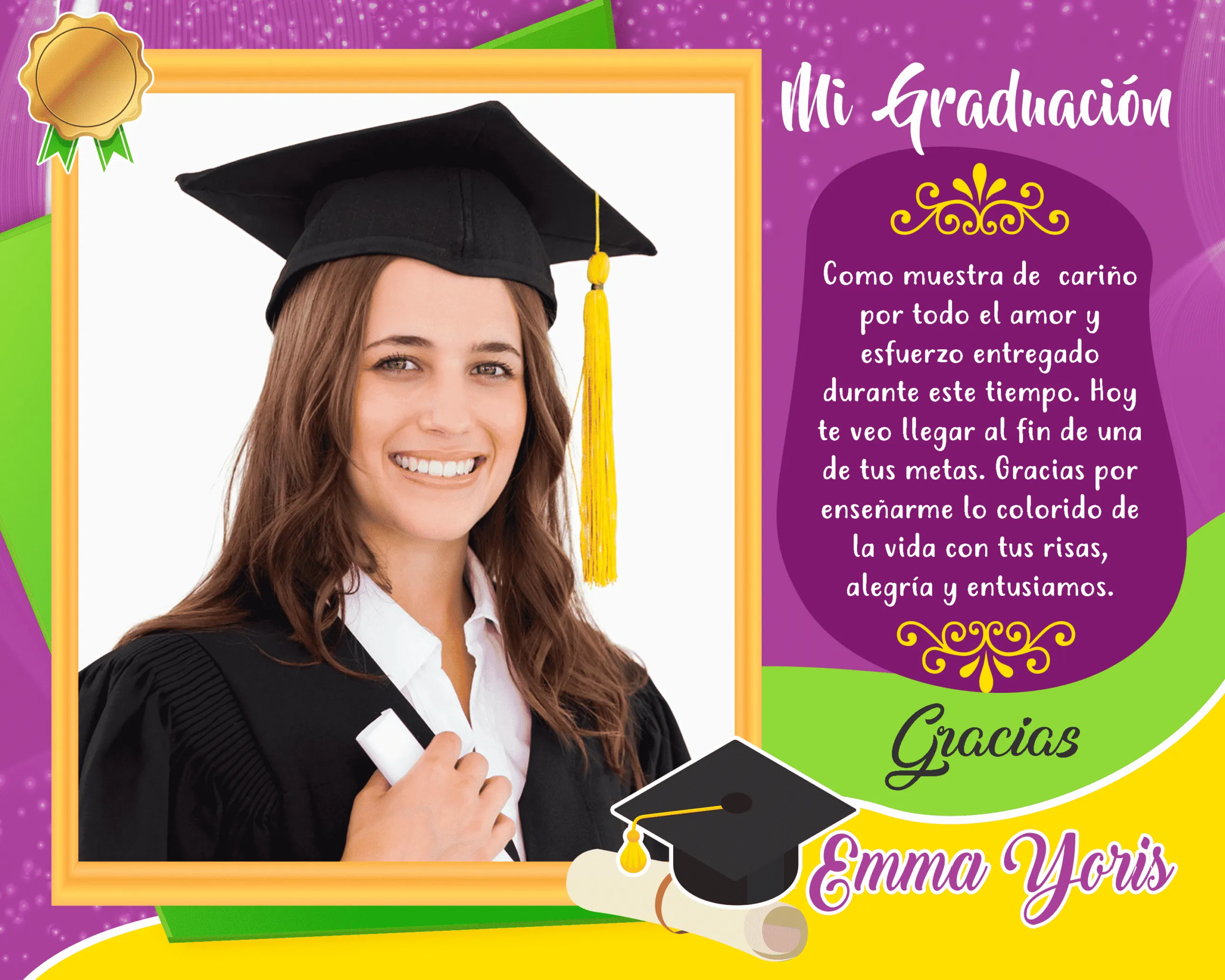 MARCOS DE GRADO PARA RECUERDO DE GRADUACIÓN | COMBO 3