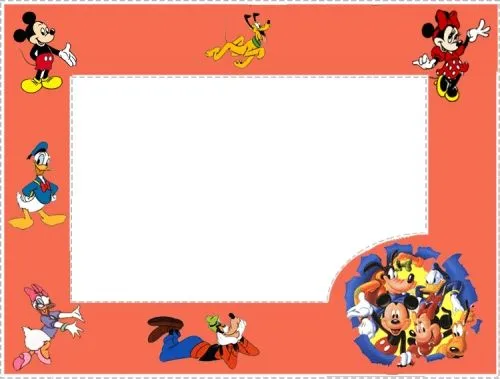 Marco para fotos de Disney gratis - Imagui