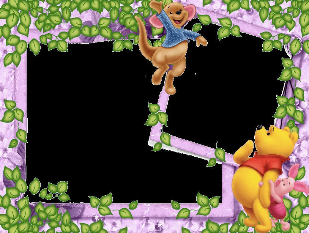 MARCOS GRATIS PARA FOTOS: WINNIE DE POOH EN BUENA CALIDAD PARA FOTOS