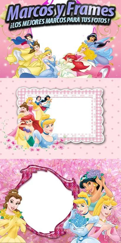 Marcos Infantiles Princesas Disney - Marcos y Frames para tus ... Marcos Infantiles Princesas Disney - Marcos y Frames para tus ...