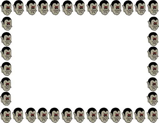 MARCOS DE MIEDO PARA PINTAR DIBUJOS DE HALLOWEEN MARCOS DE MIEDO PARA PINTAR DIBUJOS DE HALLOWEEN