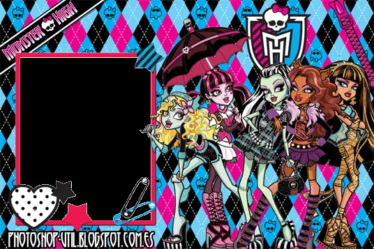 Marcos monster high gratis - Imagui