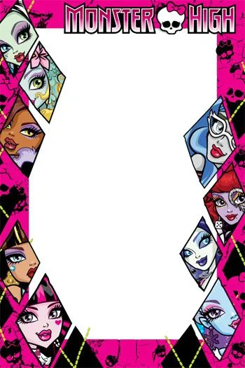 Marcos Monster High. Marcos Infantiles. | Fondos para Fotos ... Marcos Monster High. Marcos Infantiles. | Fondos para Fotos ...