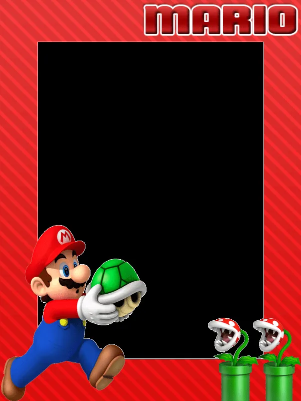 MARCOS PARA PHOTOSHOP Y ALGO MAS: PERSONAJES DE MARIO BROS MARCOS PARA PHOTOSHOP Y ALGO MAS: PERSONAJES DE MARIO BROS