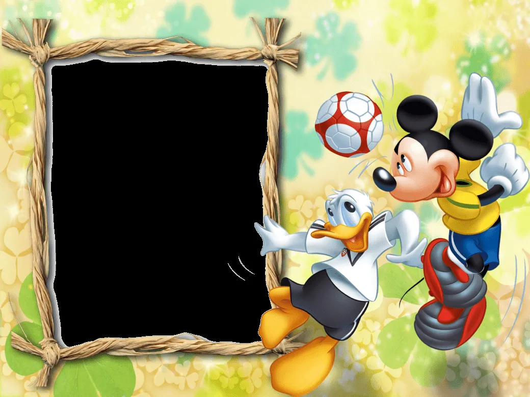 Marcos Png de Mickey Mouse para Niños. | Marcos Gratis para ...