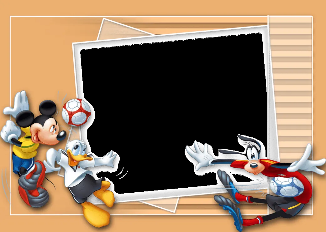 Marcos Png de Mickey Mouse para Niños. ~ Marcos Gratis para ...