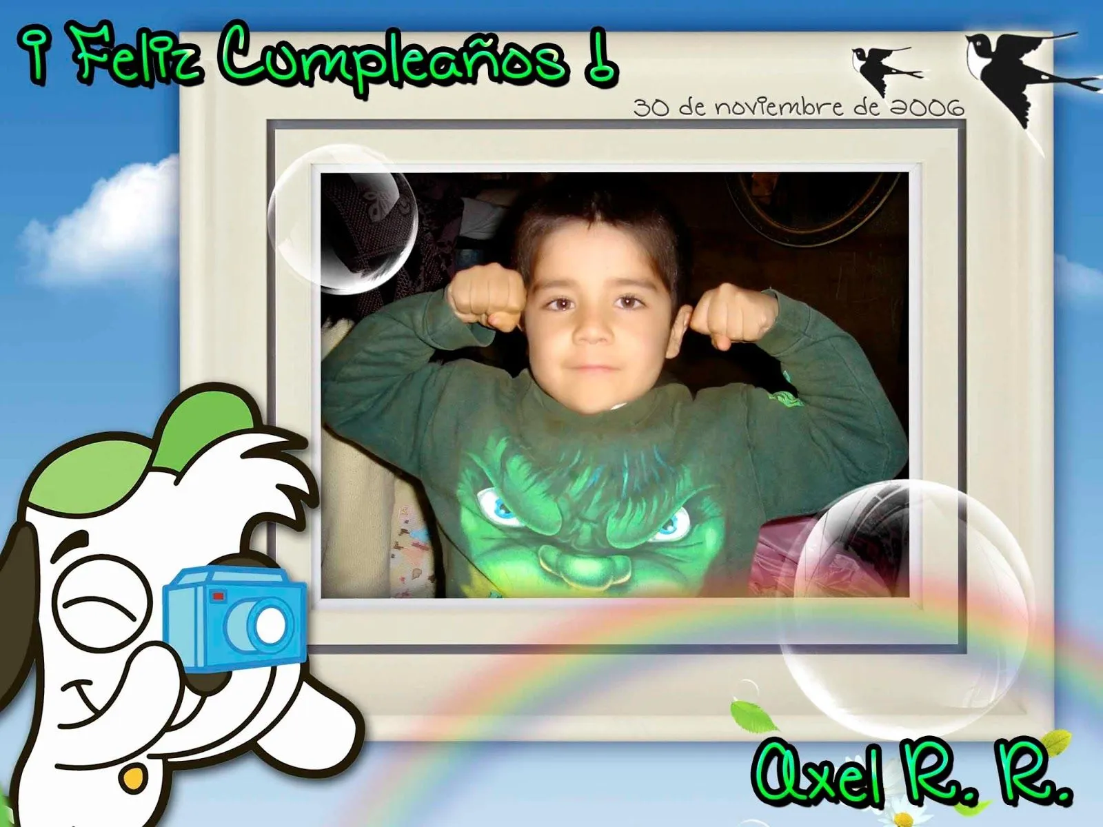 Marco para fotos de cumpleaños - Marcos en psd y png para ... Marco para fotos de cumpleaños - Marcos en psd y png para ...