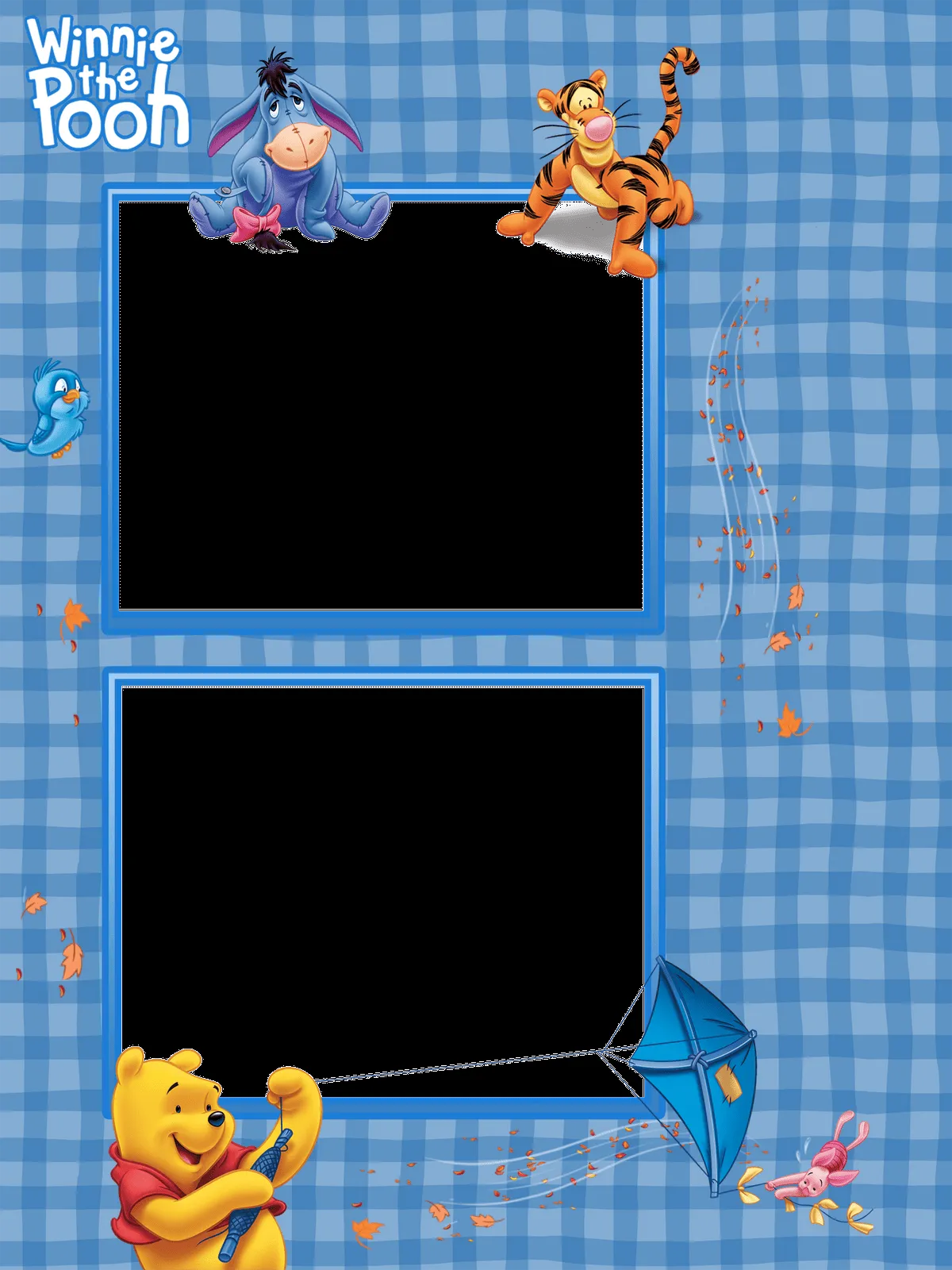 Marcos de Winnie Pooh para photoshop - Imagui