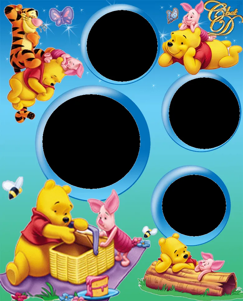Marcos Winnie The Pooh Y Sus Amigos Pngjpeg Pictures