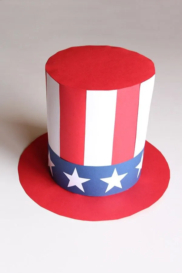 Mardefiesta: Sombrero Tío Sam DIY