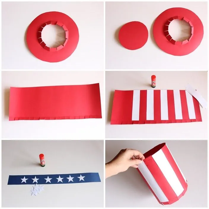 Mardefiesta: Sombrero Tío Sam DIY