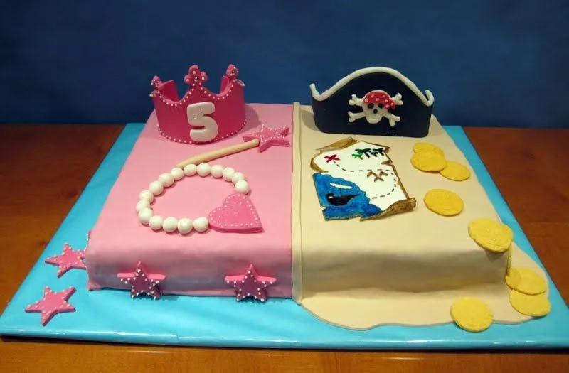Mardefiesta: Tarta princesas y piratas