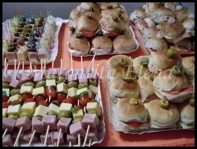 Margarita Elena. Repostería artesanal: Lunch frio Margarita Elena. Repostería artesanal: Lunch frio