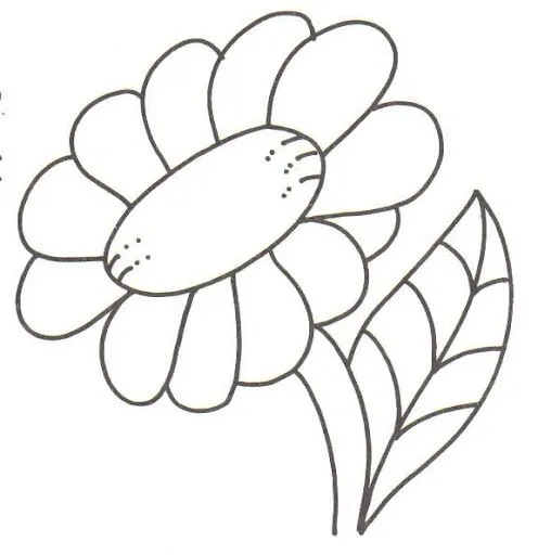 Molde de margaritas para imprimir - Imagui