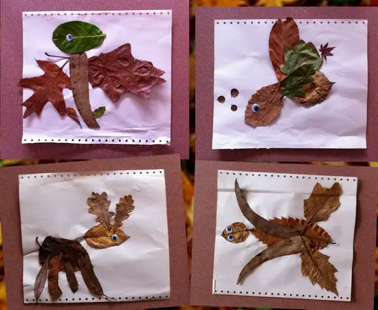 Cuadro con Hojas y Flores Secas | Manualidades ...