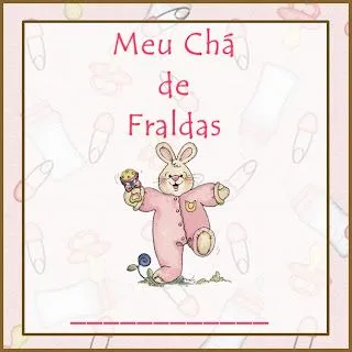 Maria Carlotinha Ateliê: Mais Chá de Fraldas: Rosa para meninas e ...