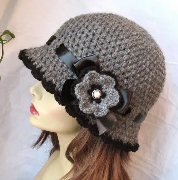María Cielo: Gorros tejidos al crochet