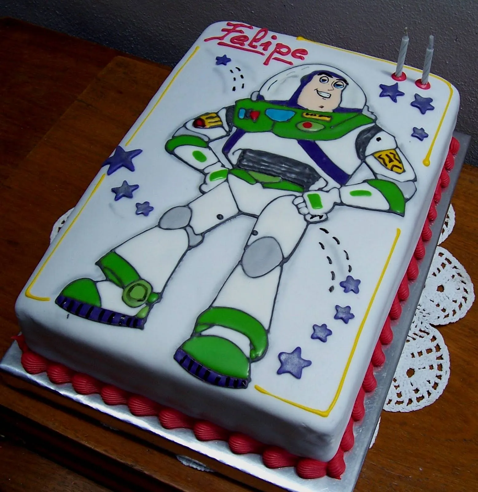 Maria Eugenia Cevey: torta buzz lightyear