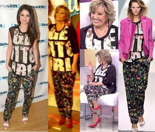 María Teresa Campos, enamorada de la moda juvenil María Teresa Campos, enamorada de la moda juvenil