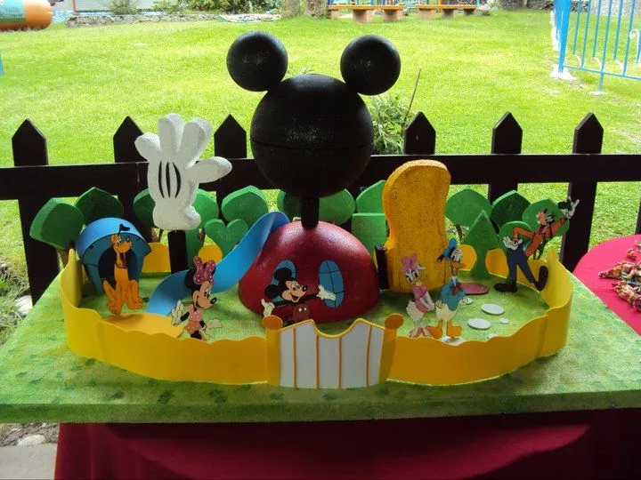 Mariale Eventos: La Casa de Mickey Mouse