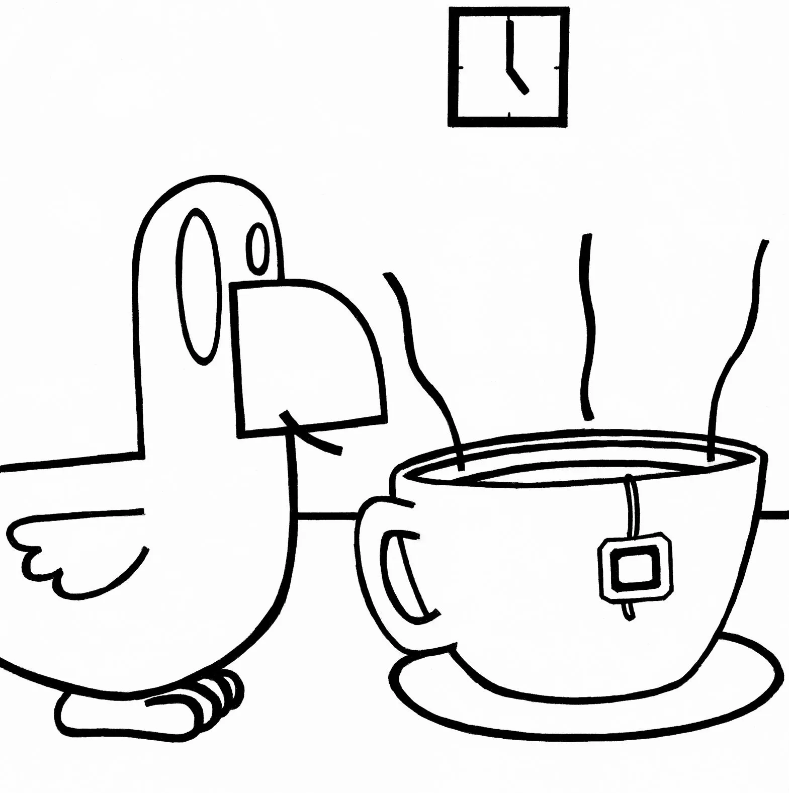Mariano Ilustrado: El Loro Pelado (para colorear) Mariano Ilustrado: El Loro Pelado (para colorear)