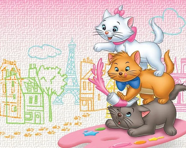 Imágenes de la Gatita de los Aristogatos - Imagui