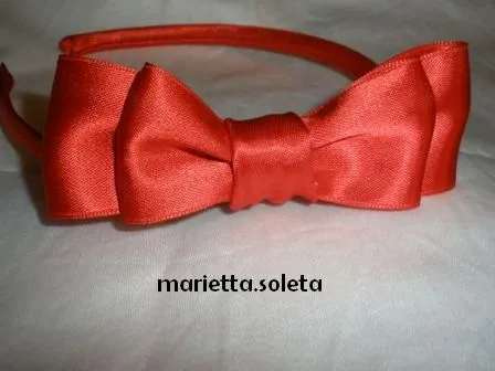 marietta.soleta: Diadema con Lazo!!!