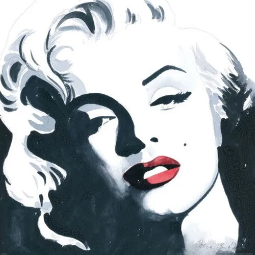 Marilyn Monroe stencil | Flickr - Photo Sharing! Marilyn Monroe stencil | Flickr - Photo Sharing!