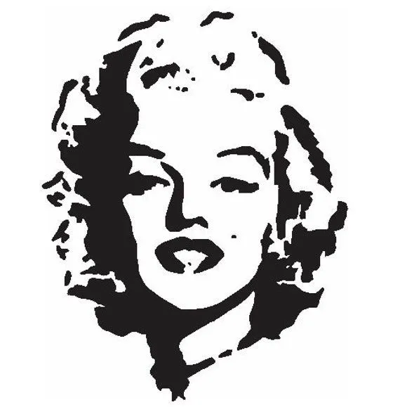 Marilyn Monroe stencil Laser cut into an x ray by Drew2TheLetter Marilyn Monroe stencil Laser cut into an x ray by Drew2TheLetter
