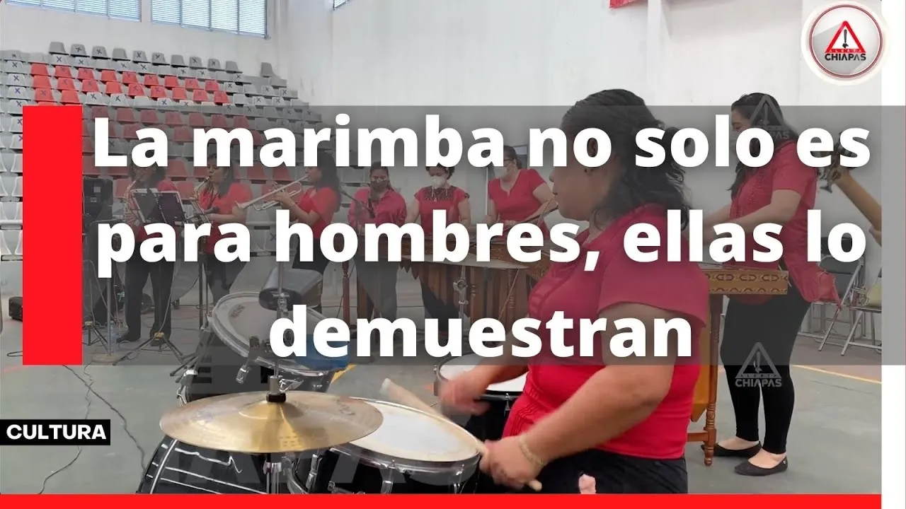 La marimba no solo es para hombres, ellas lo demuestran La marimba no solo es para hombres, ellas lo demuestran