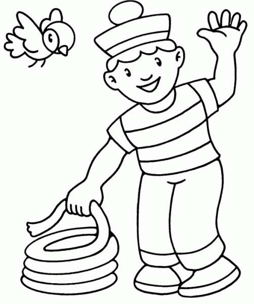 marinero-01 | Dibujos y juegos, para pintar y colorear marinero-01 | Dibujos y juegos, para pintar y colorear
