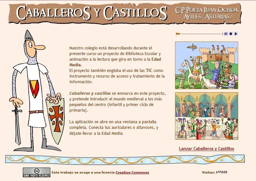 Tres marinos a la mar » Edad Media: caballeros y castillos