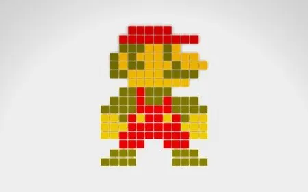 Dibujos de Mario Bros cuadriculados - Imagui