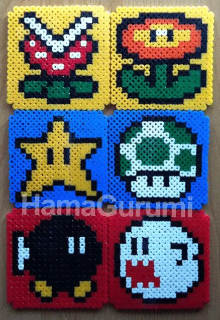 hama beads posavasos | facilisimo.com