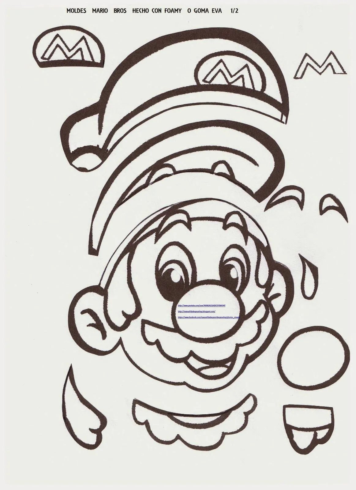 MARIO BROS HECHO CON FOAMY O GOMA EVA MOLDE BASE TUTORIAL DEL … | Manualidades yonaimy, Nombre en goma eva, Manualidades MARIO BROS HECHO CON FOAMY O GOMA EVA MOLDE BASE TUTORIAL DEL … | Manualidades yonaimy, Nombre en goma eva, Manualidades