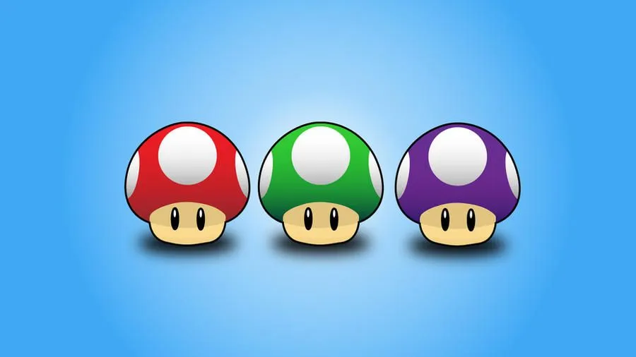 Mario Bros Mushrooms by soratofx on DeviantArt Mario Bros Mushrooms by soratofx on DeviantArt