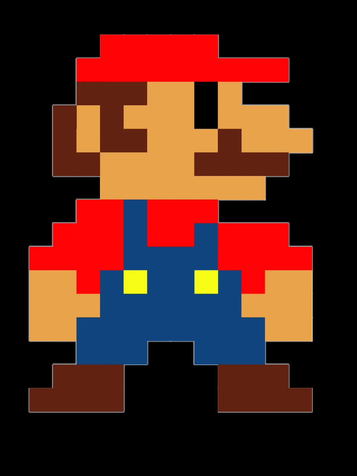 Mario Bros pixeles - Imagui