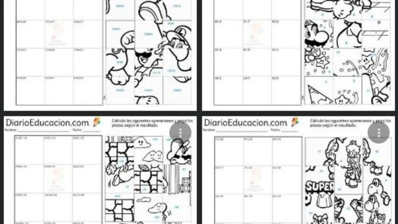 Mario Bros: rompecabezas matemáticos | Diario Educación Mario Bros: rompecabezas matemáticos | Diario Educación