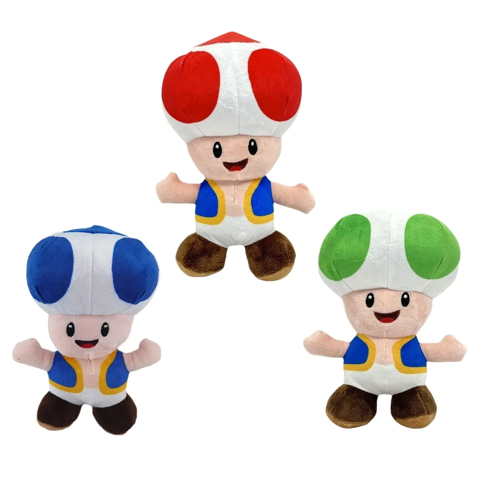 Mаriо - Juguetes de peluche de Mario All Star Collection Mario Peluches de  Sapo de peluche de dibujos animados de peluche de 8 pulgadas (3 piezas) :  Amazon.com.mx: Juguetes y Juegos